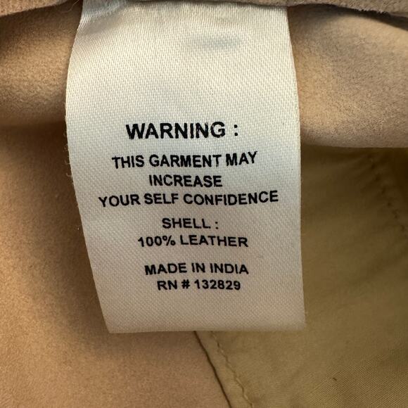 Song of Style Seana Leather Pant Khaki - Picture 7 of 10